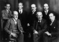 Sigmund Freud and other psychoanalysts in 1922