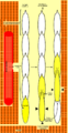 Diagram of a lymph vessel