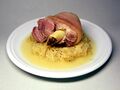 Eisbein with sauerkraut