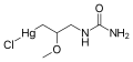 Chlormerodrin skeletal structure
