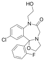Flutazolam chemical structure