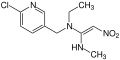 Chemical structure of Nitenpyram