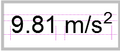 Acceleration due to Gravity