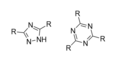 Core structures of monocyclic non-xanthine based antagonists