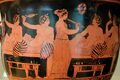 Symposium scene Nicias Painter