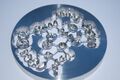 Disc with dental implants made with WorkNC