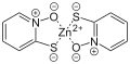 Zinc pyrithione chemical structure