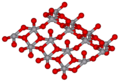 Vanadium(V) oxide monolayer 3D structure