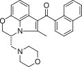 WIN 55,212-2 2D Skeletal Structure