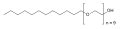 Skeletal structure of Polidocanol