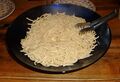 Spätzle mit etwas Butter
