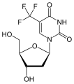 Trifluridine structure
