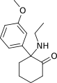 Methoxetamine 2D Structure