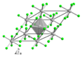 Rhodium trifluoride structure
