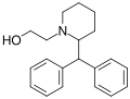 Diagram of Difemetorex molecule