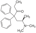 Levomethadone structure
