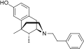 2D chemical structure of Phenazocine