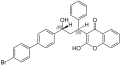 (R,S)-Bromadiolone structure