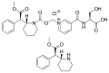 Dexmethylphenidate and serdexmethylphenidate chemical structure