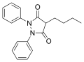 Phenylbutazone chemical structure