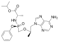 Chemical structure of Tenofovir alafenamide