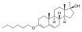 Methyltestosterone 3-hexyl ether
