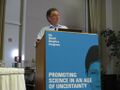 Chris French at World Skeptics Congress, Berlin 2012