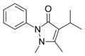 2D Skeletal Structure of Propyphenazone
