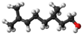 3D ball model of (-)-Citronellol