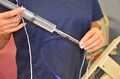 Administering medication into a gastric tube