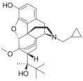 Chemical structure of 18,19-Dehydrobuprenorphine