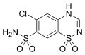 Chlorothiazide structure