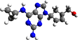 Abacavir 3d structure