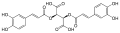 Chicoric acid structure diagram
