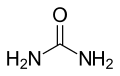 Chemical structure of Urea