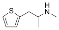 Methiopropamine 2D Skeletal