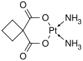 Carboplatin structure