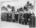 Eleanor Roosevelt, Albert Sabin, Jonas Salk, and Basil O'Connor at The Infantile Paralysis Hall of Fame