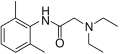 Chemical structure of Lidocaine
