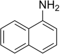 Chemical structure of 1-Naphthylamine