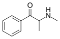 Methcathinone skeletal structure