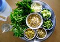 Thai veg. platter