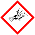 GHS pictogram for explosives