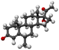 3D structure of Medroxyprogesterone