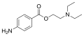 Chemical structure of Procaine