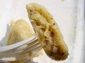 Dumplings stuffed with sauerkraut