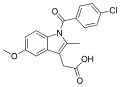 Indometacin chemical structure