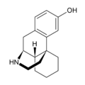Chemical structure of 3-Hydroxymorphinan