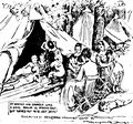 1920 tent colony in Forest Park, St. Louis, sketched by Marguerite Martyn