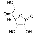 Ascorbic acid structure